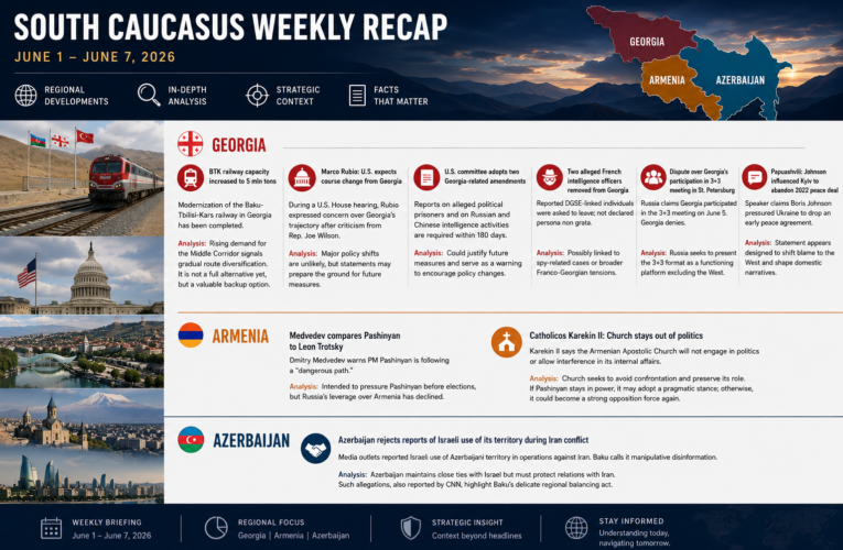 Weekly Recap – June 1 – 7 / 2026
