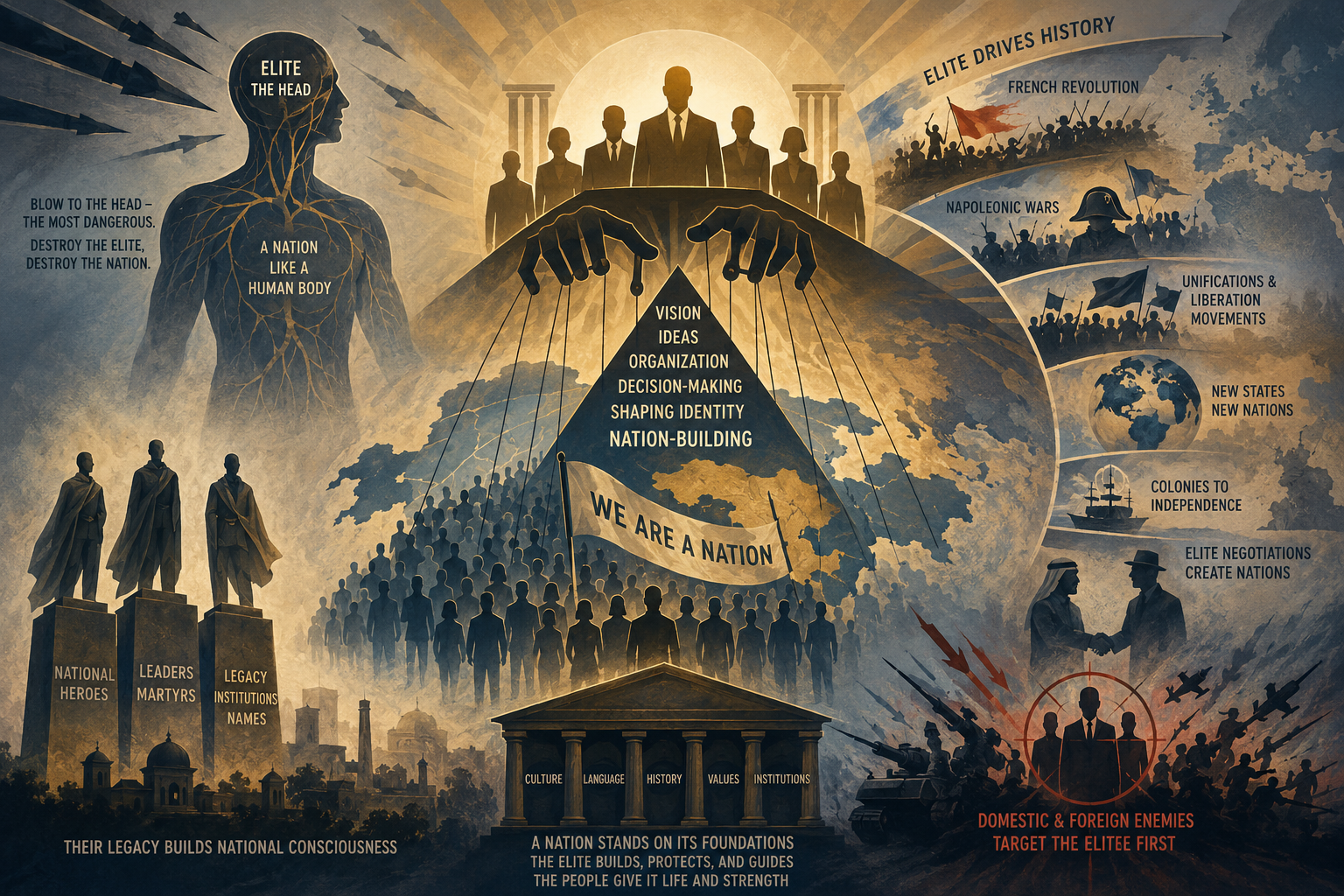 role of elites in nation building